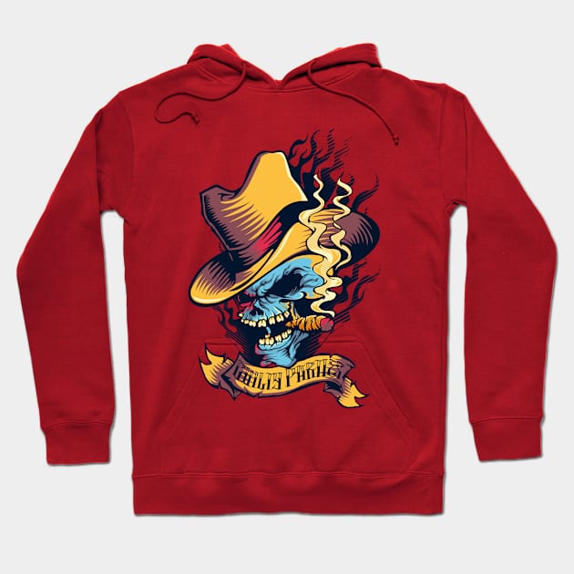 Party Skull Hoodie by viSionDesign